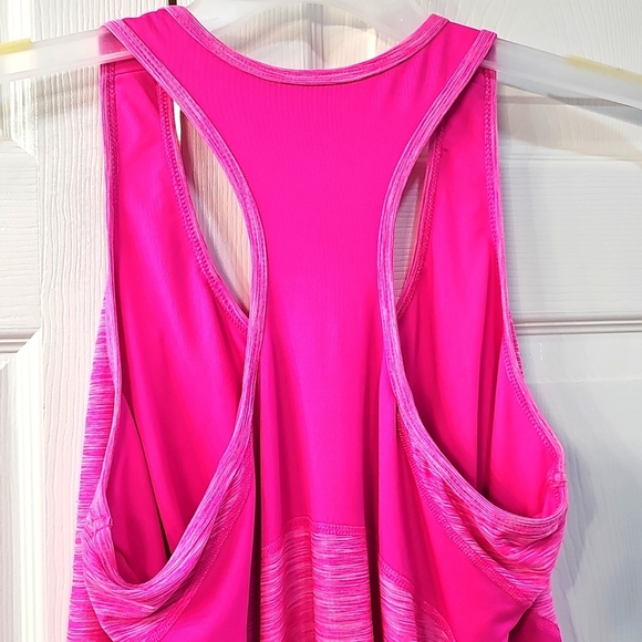 NWOT DANSKIN NOW Fitted Dri More pink sports tank. XL (16-18) - Picture 8 of 10